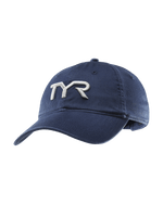 TYR Logo Baseball Cap - Navy & Grey