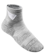 Ethos Quarter Socks - Light Heather Grey