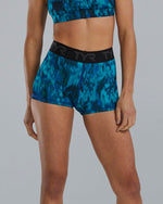 Base Kinetic™ Women's Mid-Rise 2" Logo Shorts - Ripplex