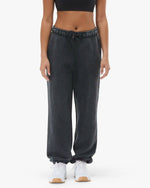 Women's Elastic Hem Sweatpant - Gunmetal