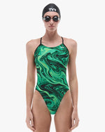 Women's Durafast Elite Cutoutfit Swimsuit - Olea