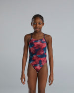 Durafast Elite® Girl's Cutoutfit Swimsuit - Starhex