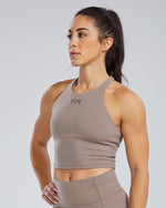 Joule Elite™ Cropped High Neck Sports Bra
