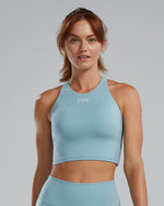 Joule Elite™ Cropped High Neck Sports Bra