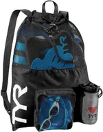 40L Big Mesh Mummy Backpack - Black