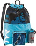 40L Big Mesh Mummy Backpack - Blue