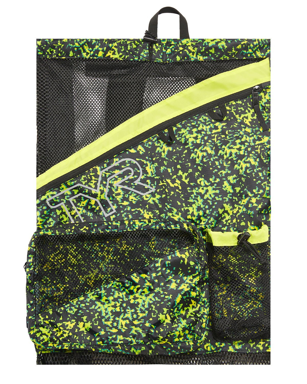 Elite Team 40L Mesh Backpack - Limelight | TYR – TYR US