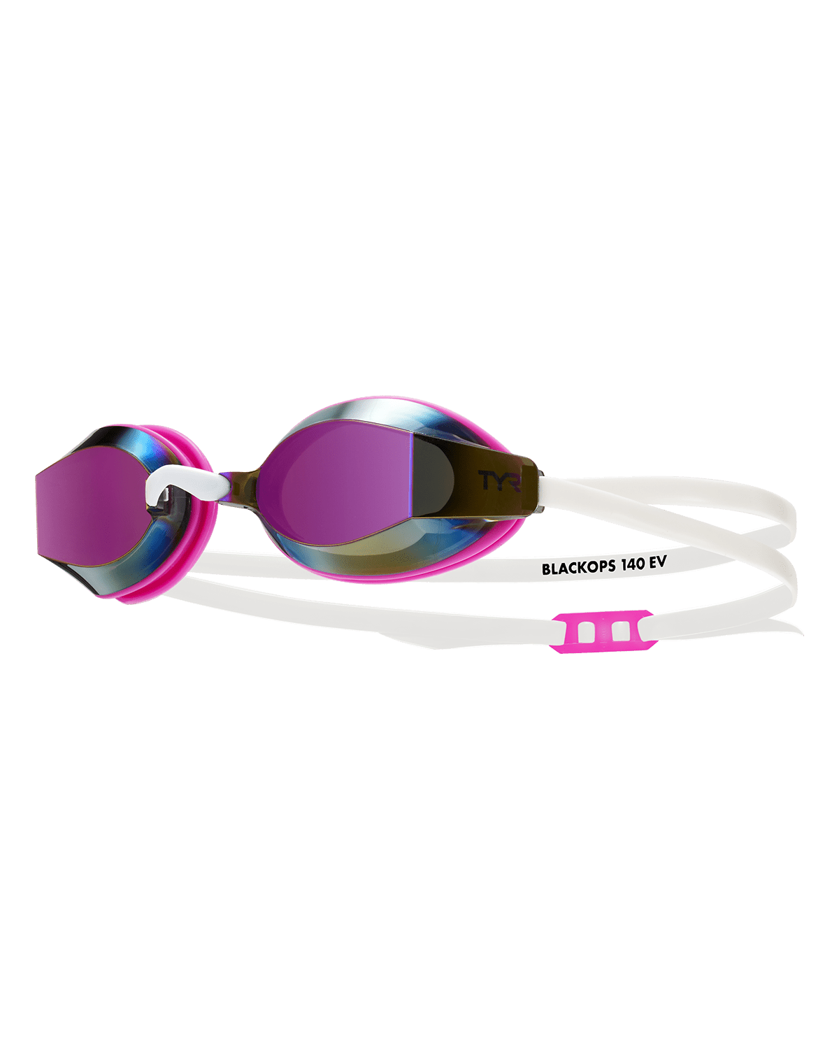 mirror goggles TYR Blackops 140 EV Women's Mirrored 390-BLUE/PINK