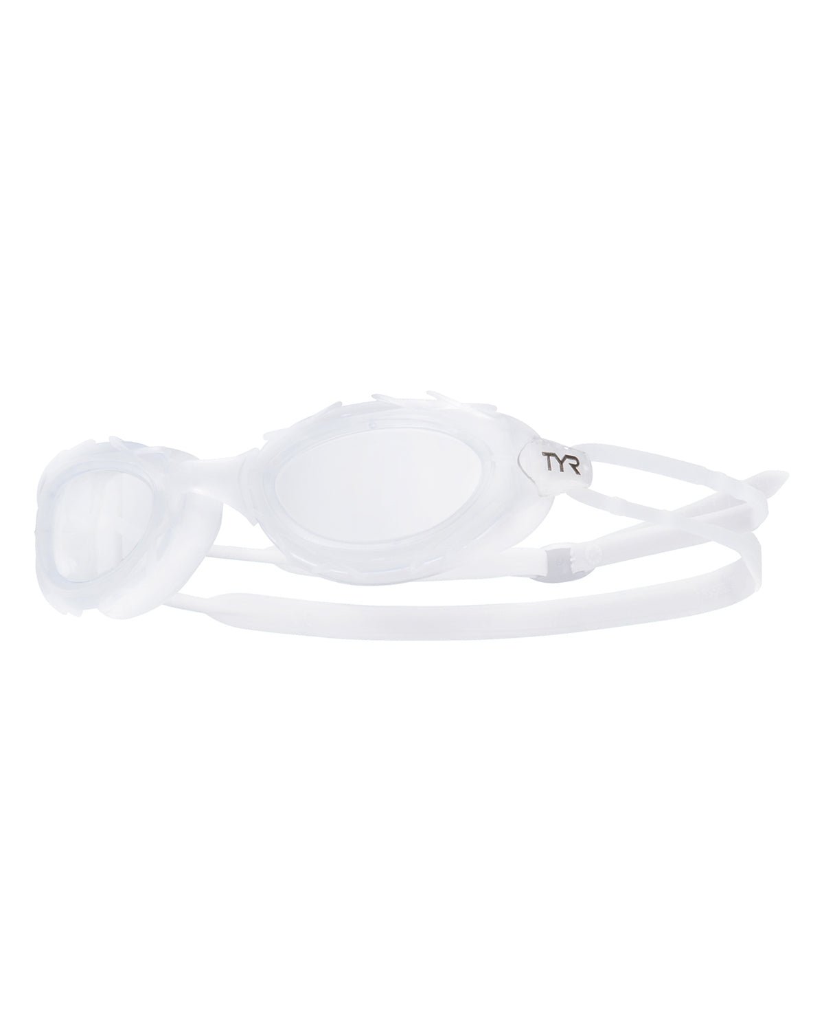 white swimming goggles TYR Nest Pro Nano Goggle