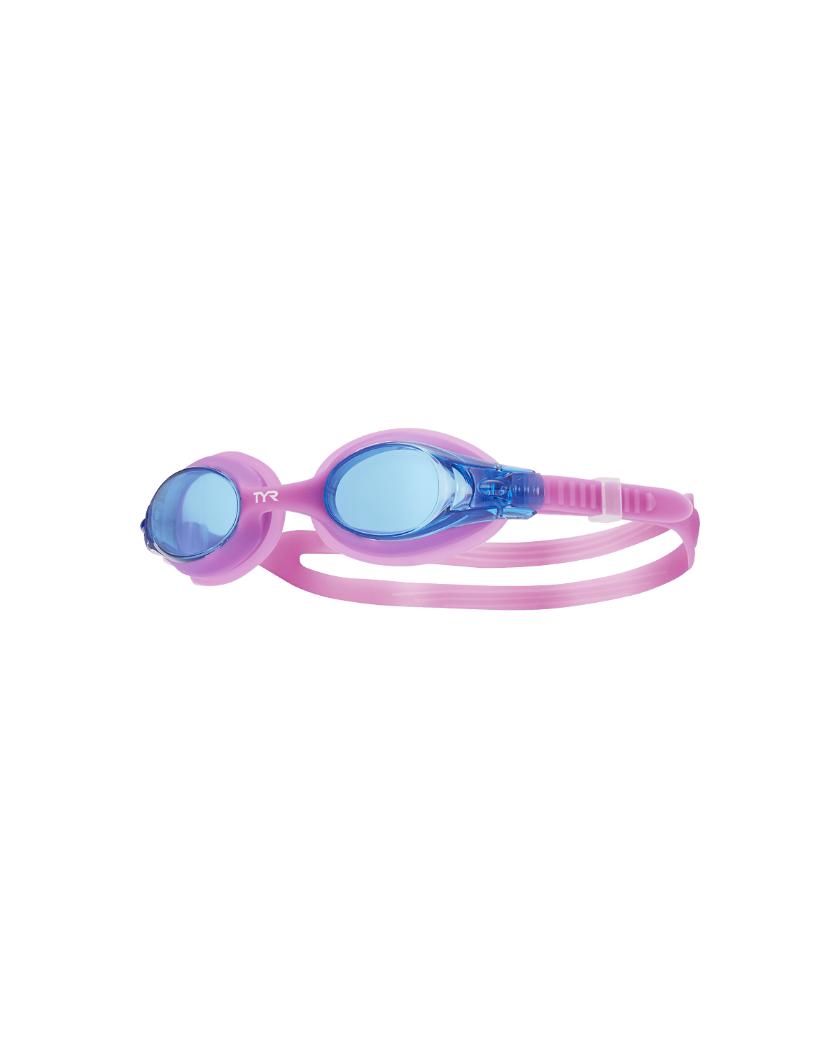 pink goggles TYR Kids' Swimple Swim Goggles, Blue