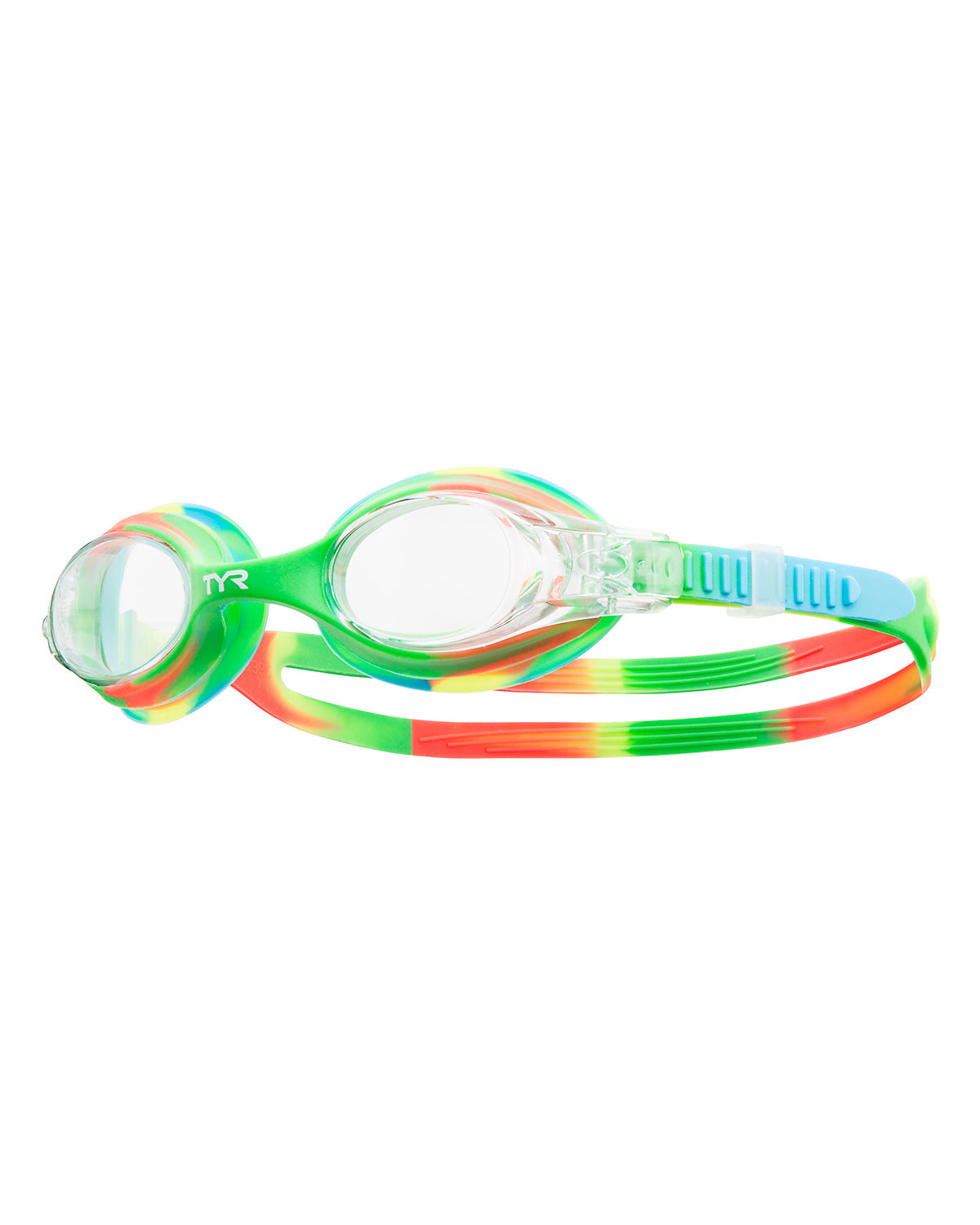 TYR Kids' Mirrored Swimple Goggles - Tie Dye