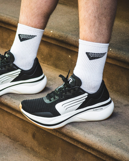 ::245 White/Black Gum