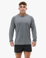 ClimaDry™ Men's Raglan Long Sleeve Tech Tee - Solid / Heather