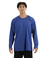 ClimaDry™ Men's Raglan Long Sleeve Tech Tee - Solid / Heather