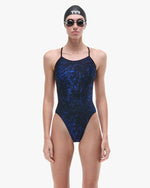 Women's Durafast Elite® Cutoutfit Swimsuit - Zephyr / Navy