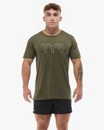 Unisex Ultrasoft Lightweight Tri Blend Tech Tee - Big Logo