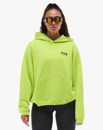 Women's Ethos Oversized Pullover Hoodie - Neon