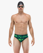 Men's Durafast Lite® Brief - Seismo / Green