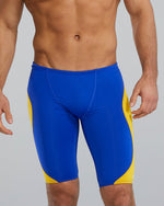 Men's Durafast Elite® Jammer - Vanguard Splice / Royal & Gold