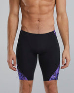 Men's Blade Splice Jammer Swimsuit - Radiant Flare / Purple