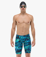 Men's Durafast Lite® Jammer - Seismo / Blue & Green