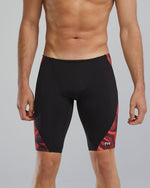Durafast Elite® Men's Jammer - Waveform / Red