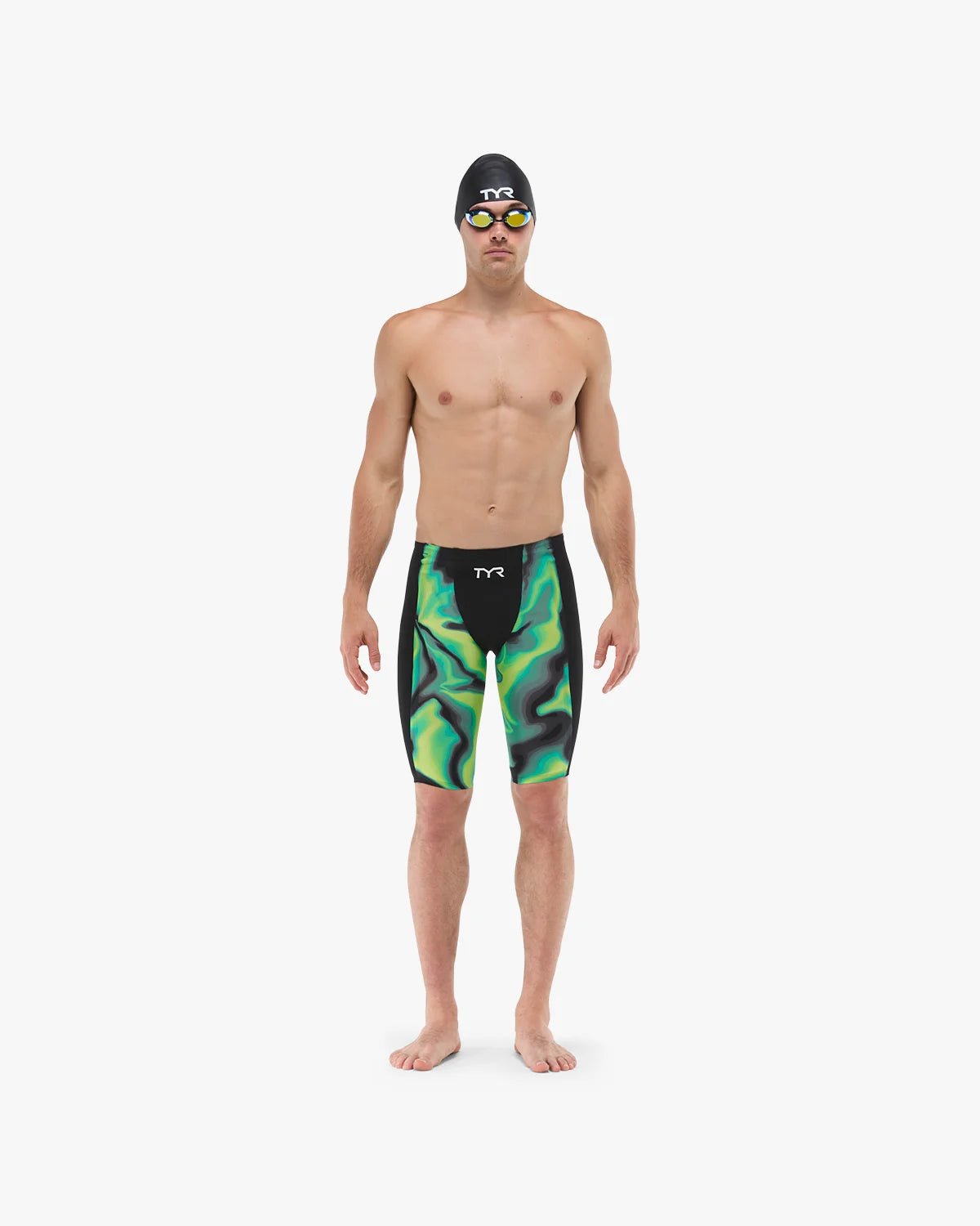 Men's Shockwave High Waist Jammer Tech Suit - Infrared – TYR US