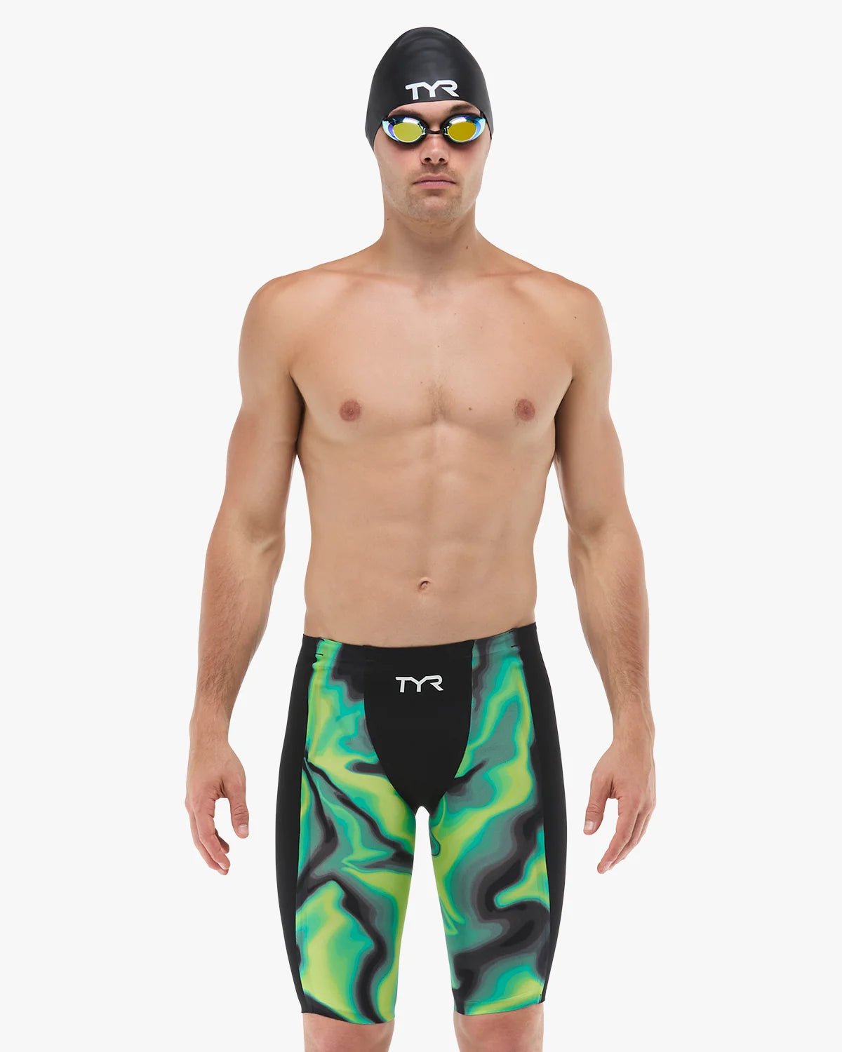 Men's Shockwave High Waist Jammer Tech Suit - Infrared – TYR US
