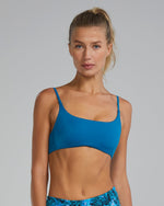 Women's Nia scoop neck Bikini Top Solid