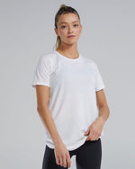 Women's Lightweight Ultrasoft Tech Tee - White