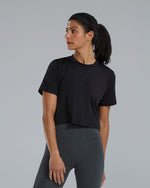 ClimaDry™ Women's Cropped Tech Tee
