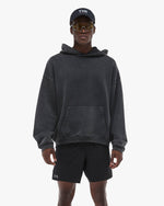 Men's Vintage Wash Oversized Pullover Hoodie - Garment Dyed