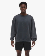 Men's TYR Puff Logo Crewneck - Black