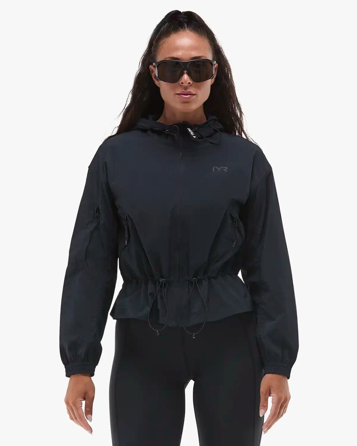 Women's Full Zip Windbreaker - Black – TYR US