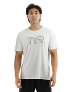 UltraSoft Men's Big Logo Tri-Blend Tech Tee
