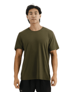 UltraSoft Men's Lightweight Tech Tee - Olive Night