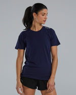 UltraSoft Women's Lightweight Tech Tee - Navy