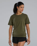 UltraSoft Women's Lightweight Tech Tee - Olive Night