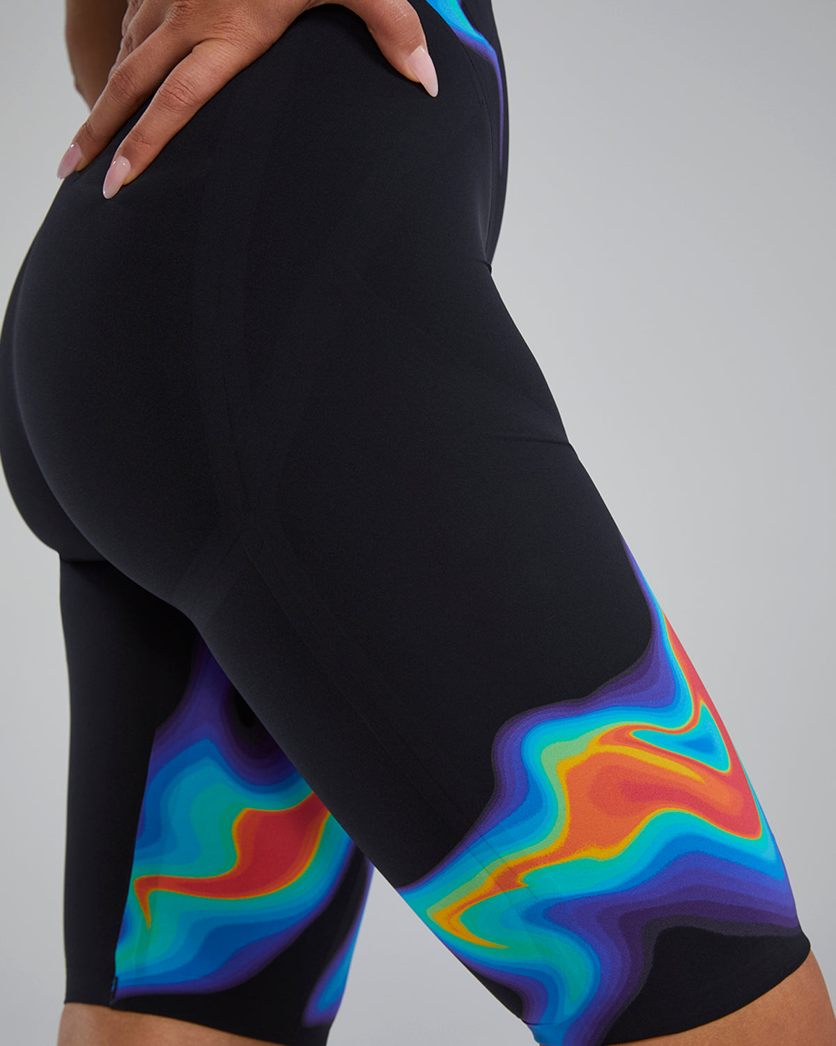Women's Venzo Open Back Swimsuit - Infrared