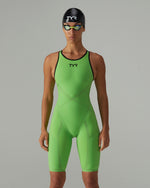 Women's Venzo Open Back Tech Suit - Solid - Non PFAS