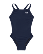 Durafast One®Girl's Solid Diamondfit Swimsuit - Solid
