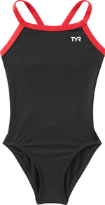 Durafast Elite® Girl's Diamondfit Swimsuit - Hexa