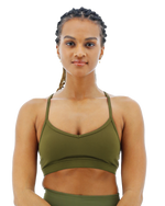 Base Kinetic™ Women's V-Neck Sports Bra - Solid