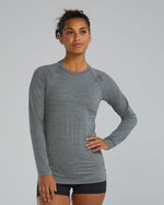 ClimaDry™ Women's Raglan Long Sleeve Tee - Solid / Heather
