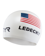 Adult Katie Ledecky Silicone Swim Cap