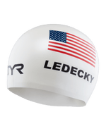 Adult Katie Ledecky Silicone Swim Cap