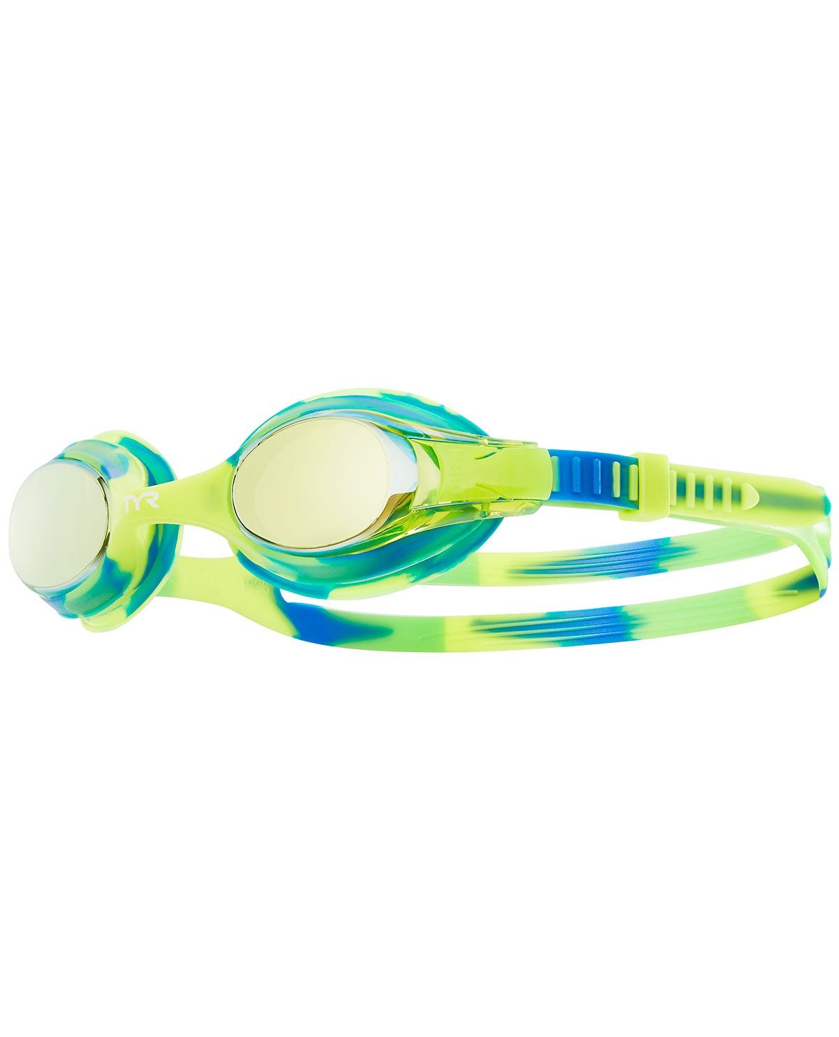 TYR LGSWTDM Kids' Swimple Mirrored Tie-Dye Goggles