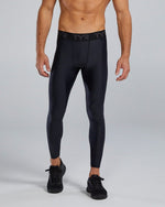 Men's Full Length Compression Leggings - Solid