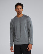 ClimaDry™ Men's Raglan Long Sleeve Tech Tee - Solid / Heather