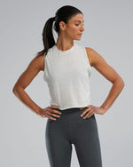 Women's Triblend Cropped Tank